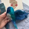 one of a kind vogeltje van vilt midnight sky