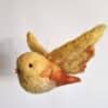 one of a kind vogeltje van vilt autumn glow