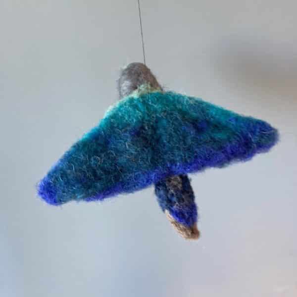 one of a kind vogeltje van vilt "being here for you" - Afbeelding 5